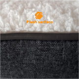 Washable Ultra Soft Dog and Cat Bed - Breathable, Non-Slip Design for Indoor and Outdoor Use