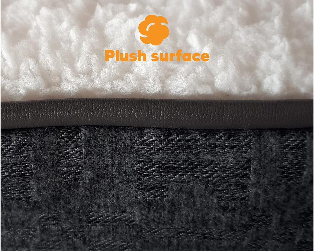 Washable Ultra Soft Dog and Cat Bed - Breathable, Non-Slip Design for Indoor and Outdoor Use