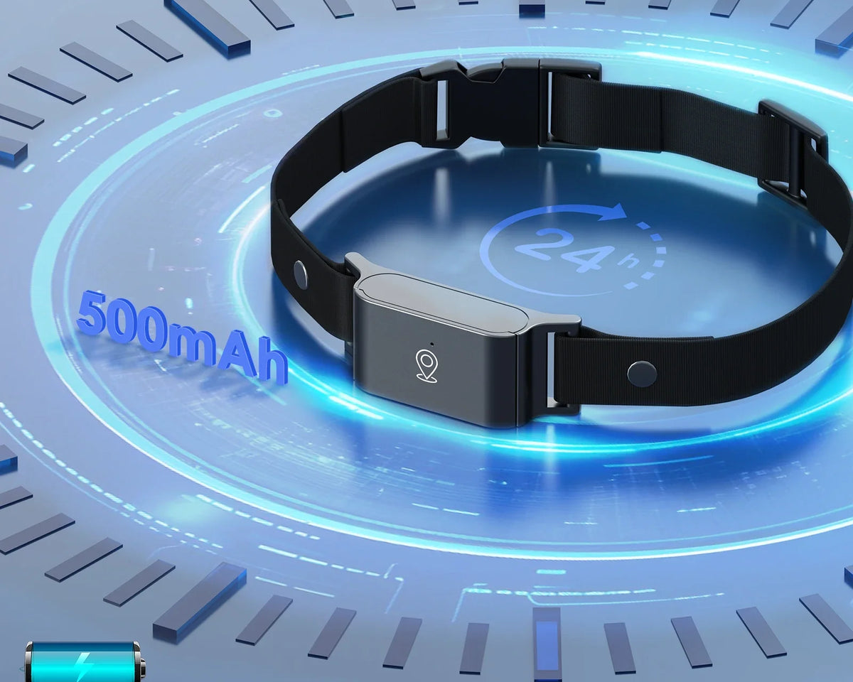 Ultimate 4G Pet GPS Tracker - Stylish Smart Collar for Dogs & Cats, Real-Time Location, Long Battery Life, Anti-Loss Solution for iOS & Android