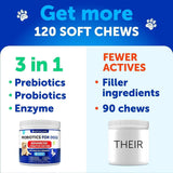 Ultimate Probiotics for Dogs - Boost Gut Health, Relieve Itchy Skin & Allergies, Strengthen Immunity & Combat Yeast