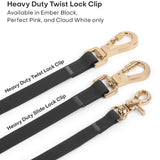 4-in-1 Convertible Hands-Free Cloud Dog Leash, 8.5 Feet Long, 3/4 Inch Wide