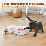 Potaroma Automatic Cat Toys 3-In-1 Interactive Kitten Toy