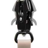 Dognerd 6-Foot Tactical Silicone Dog Leash with Aluminum Quick Release Carabiner - Durable Design for Large Dogs Ideal for Walking, Hiking, and Jogging