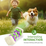 Interactive Dog Chew Toy – Vibrantly Colored Enrichment Toy for Aggressive Chewers