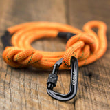 Embark Adventure Pro Leash - 6Ft Heavy-Duty Nylon Dog Leash with Climbing Rope & Carabiner for All Breeds