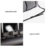 Premium Waterproof Dog Car Seat & Bed - Portable Travel Pet Carrier for Backseat