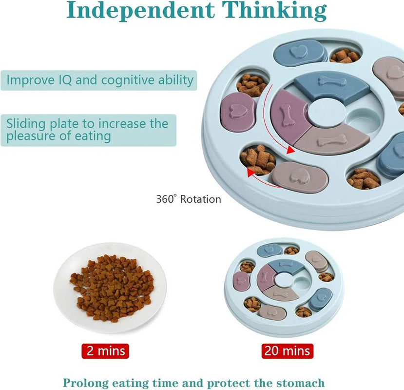 Engaging Dog Puzzle Feeder Toys for IQ Training and Fun!