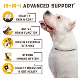 Ultimate 15-in-1 Dog Multivitamin for Immunity, Digestion, Joint & Heart Health