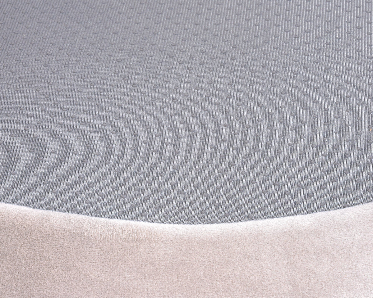 Indulge Your Pet with the 24-Inch Ultra Soft Gray Shark Plush Bed – Perfect for Dogs and Cats