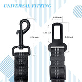 Adjustable 2-Pack Dog Seat Belts for Ultimate Pet Safety in Your Vehicle
