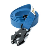 Dognerd 6-Foot Tactical Silicone Dog Leash with Aluminum Quick Release Carabiner - Durable Design for Large Dogs Ideal for Walking, Hiking, and Jogging