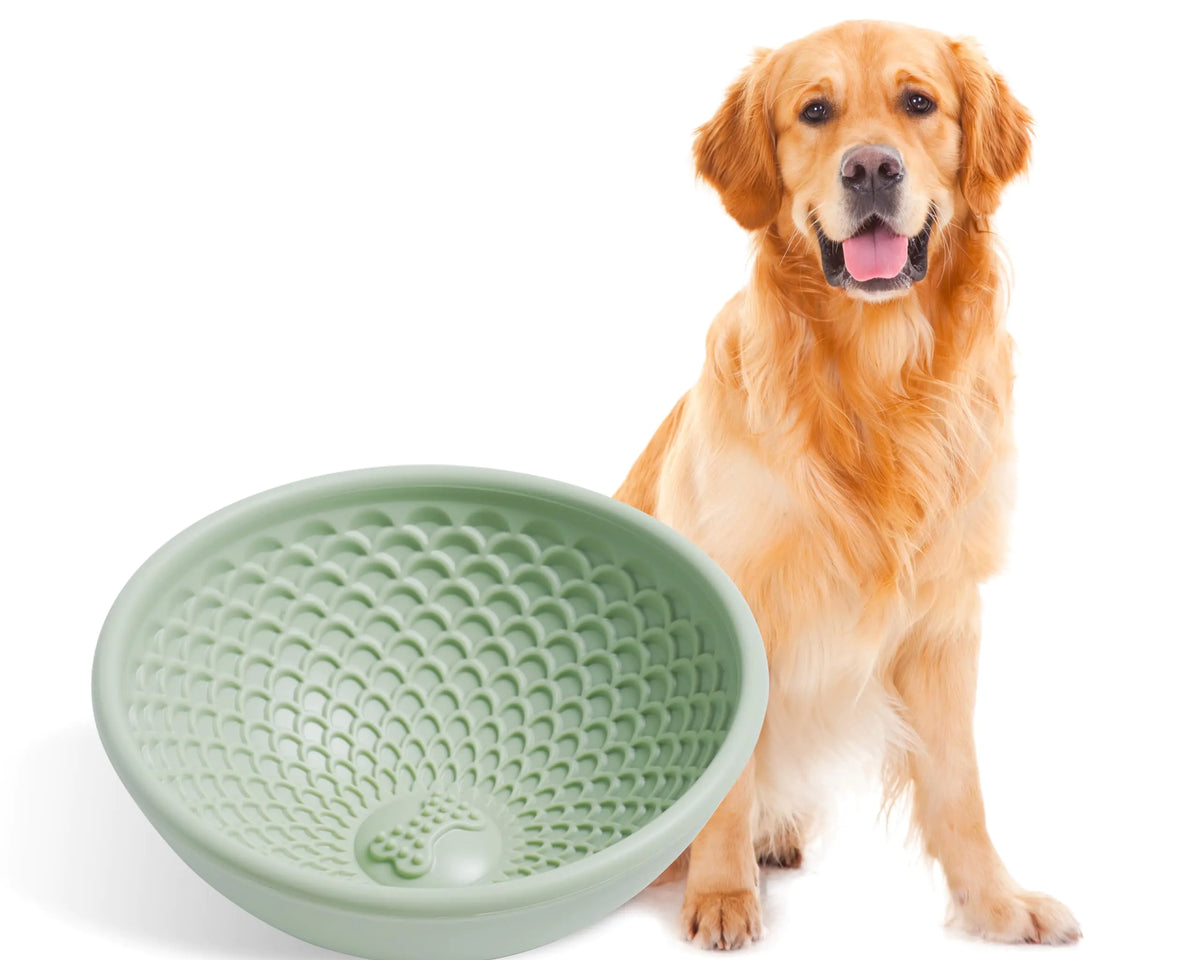 LickiPace™ Silicone Slow Feeder Bowl - My Pet Collective LickiPace™ Silicone Slow Feeder Bowl