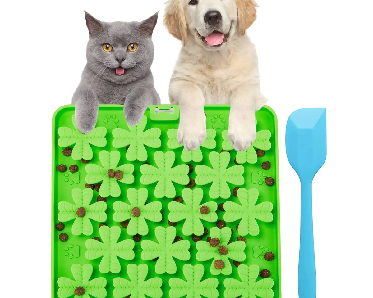 PawSoothe™ Lick Mat with Suction Cups - My Pet Collective PawSoothe™ Lick Mat with Suction Cups