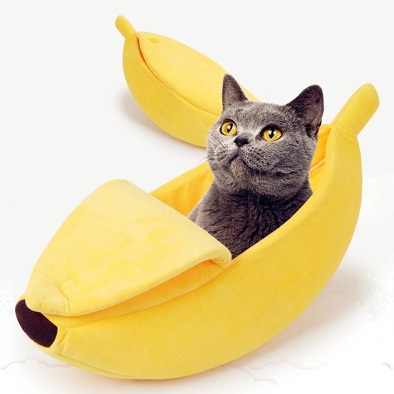 Banana Pet Bed – Funny Dog & Cat House - My Pet Collective