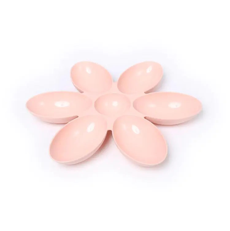 Pet Platter with Petal-Shaped Dog Bowls - My Pet Collective Pet Platter with Petal-Shaped Dog Bowls