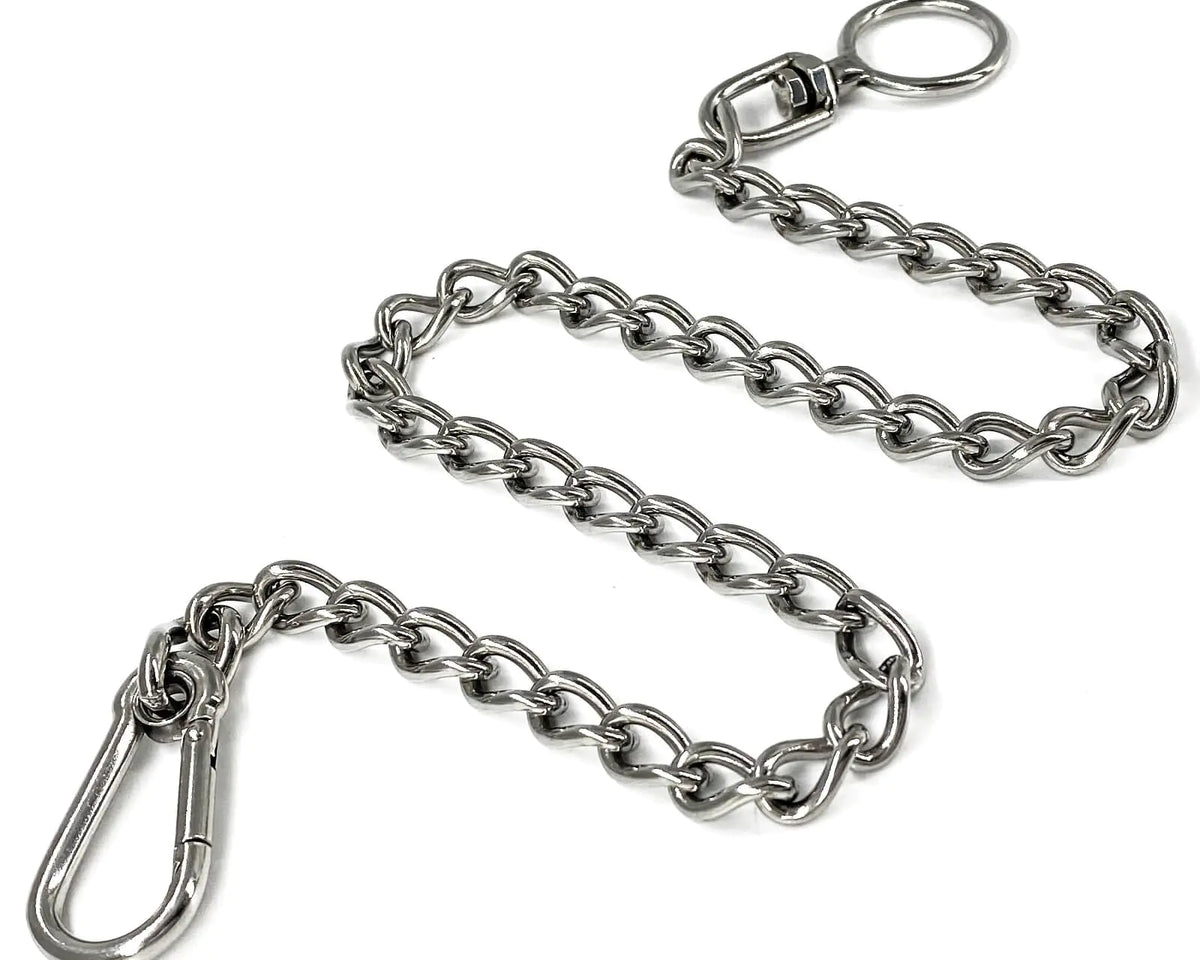 HONGSAGE™ Heavy-Duty 2-in-1 Chain Dog Leash - My Pet Collective HONGSAGE™ Heavy-Duty 2-in-1 Chain Dog Leash
