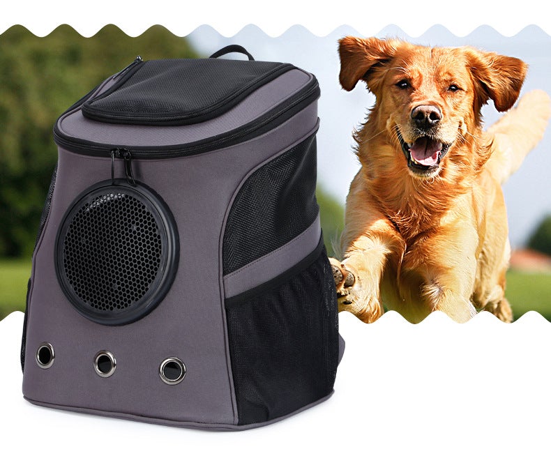 Pet Space Capsule Carrier Backpack - My Pet Collective Pet Space Capsule Carrier Backpack