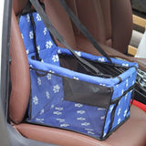 Pet Car Hammock Seat Foldable & Secure - My Pet Collective Pet Car Hammock Seat Foldable & Secure