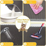 Cat Litter Mat Non Slip Big Pet Litter Box