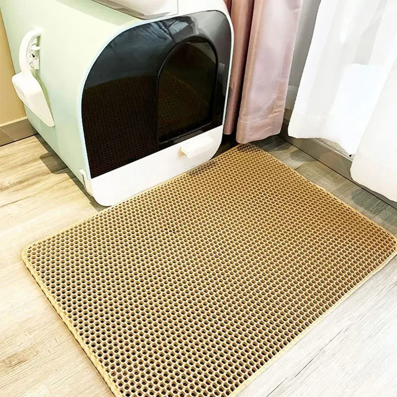 Cat Litter Mat Non Slip Big Pet Litter Box