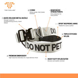 1.5 Inch and 2 Inch Nylon Collar for Medium and Large Dogs