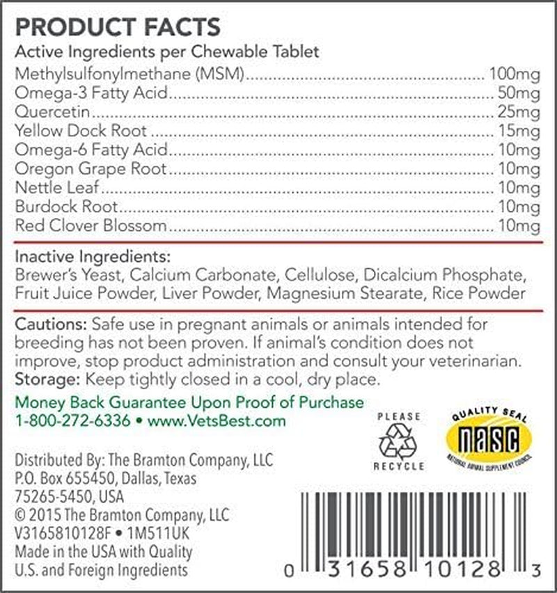 Revitalize Your Dog's Coat: Shed & Itch Relief Supplements for Skin Irritation