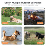 Ultimate GPS Wireless Electric Dog Fence - Easy Setup Outdoor Containment System with Waterproof Rechargeable Collar for Large Dogs