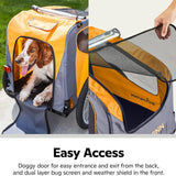 Ultimate Schwinn Rascal Pet Trailer - Adventure-Ready Design for Pets Up to 100 lbs with Bug Protection and Easy Access!