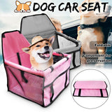 Pet Car Hammock Seat Foldable & Secure - My Pet Collective Pet Car Hammock Seat Foldable & Secure