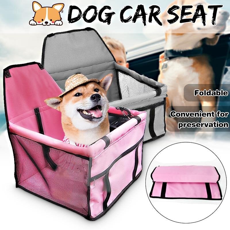 Pet Car Hammock Seat Foldable & Secure - My Pet Collective Pet Car Hammock Seat Foldable & Secure