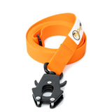 Dognerd 6-Foot Tactical Silicone Dog Leash with Aluminum Quick Release Carabiner - Durable Design for Large Dogs Ideal for Walking, Hiking, and Jogging