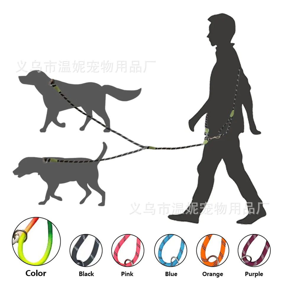 Amazon Best-Selling Reflective Nylon Dog Leash - My Pet Collective Amazon Best-Selling Reflective Nylon Dog Leash
