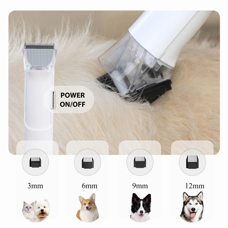 Catboxy Pet Grooming Vacuum Blow Dryer and Clippers