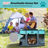 Ultimate Portable Foldable Dog Playpen - Perfect Indoor & Outdoor Puppy Crate Kennel House