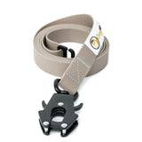 Dognerd 6-Foot Tactical Silicone Dog Leash with Aluminum Quick Release Carabiner - Durable Design for Large Dogs Ideal for Walking, Hiking, and Jogging