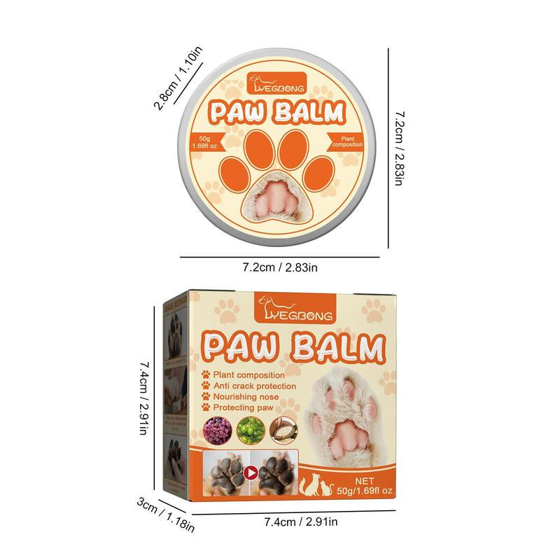 Pet Foot Care Balm and Moisturizing Cream for Dogs and Cats