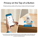 Eufy Indoor Cam E30 - 4K UHD Security Camera with 360° Pan-Tilt, Color Night Vision, AI Detection, and HomeKit Compatibility