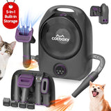 Catboxy Pet Grooming Vacuum Blow Dryer and Clippers