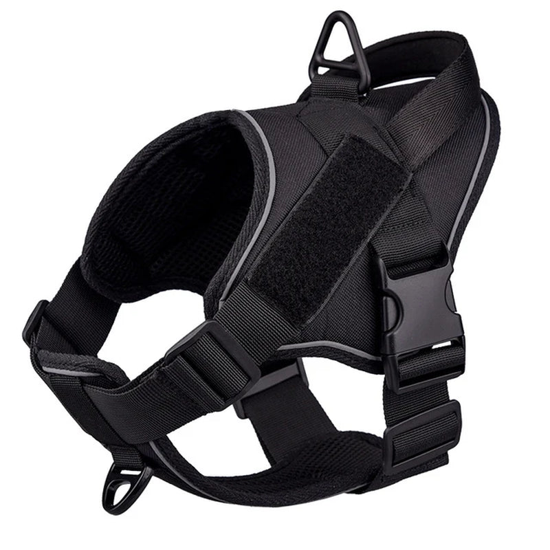 Ultimate No-Pull Reflective Dog Harness - Adjustable and Breathable Vest for All Outdoor Adventures