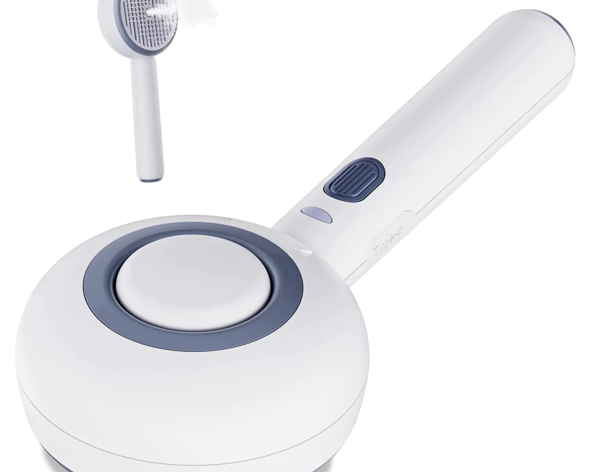 PurrMist Self-Cleaning Steam Brush - My Pet Collective PurrMist Self-Cleaning Steam Brush