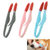Pet Tear Stain Remover Brush for Cats and Dogs - Soft and Gentle Eye Cleanup Tool