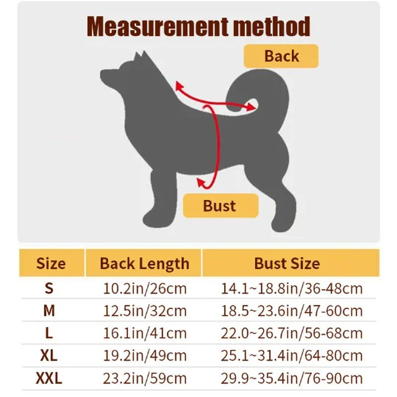 Adorable Santa Claus Ski Outfit for Pets - Warm and Frost Proof Christmas Clothing!