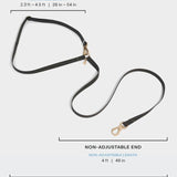 4-in-1 Convertible Hands-Free Cloud Dog Leash, 8.5 Feet Long, 3/4 Inch Wide