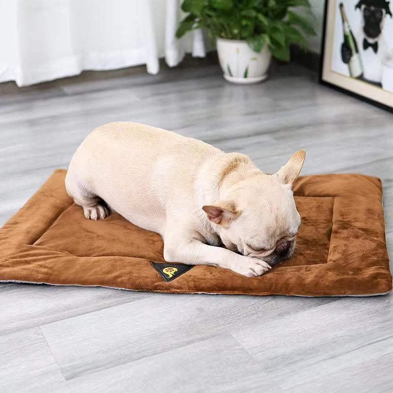 2023 Premium Self-Heating Pet Blanket and Cushion Mat for Cats and Dogs with Advanced Thermal Body Heating Technology