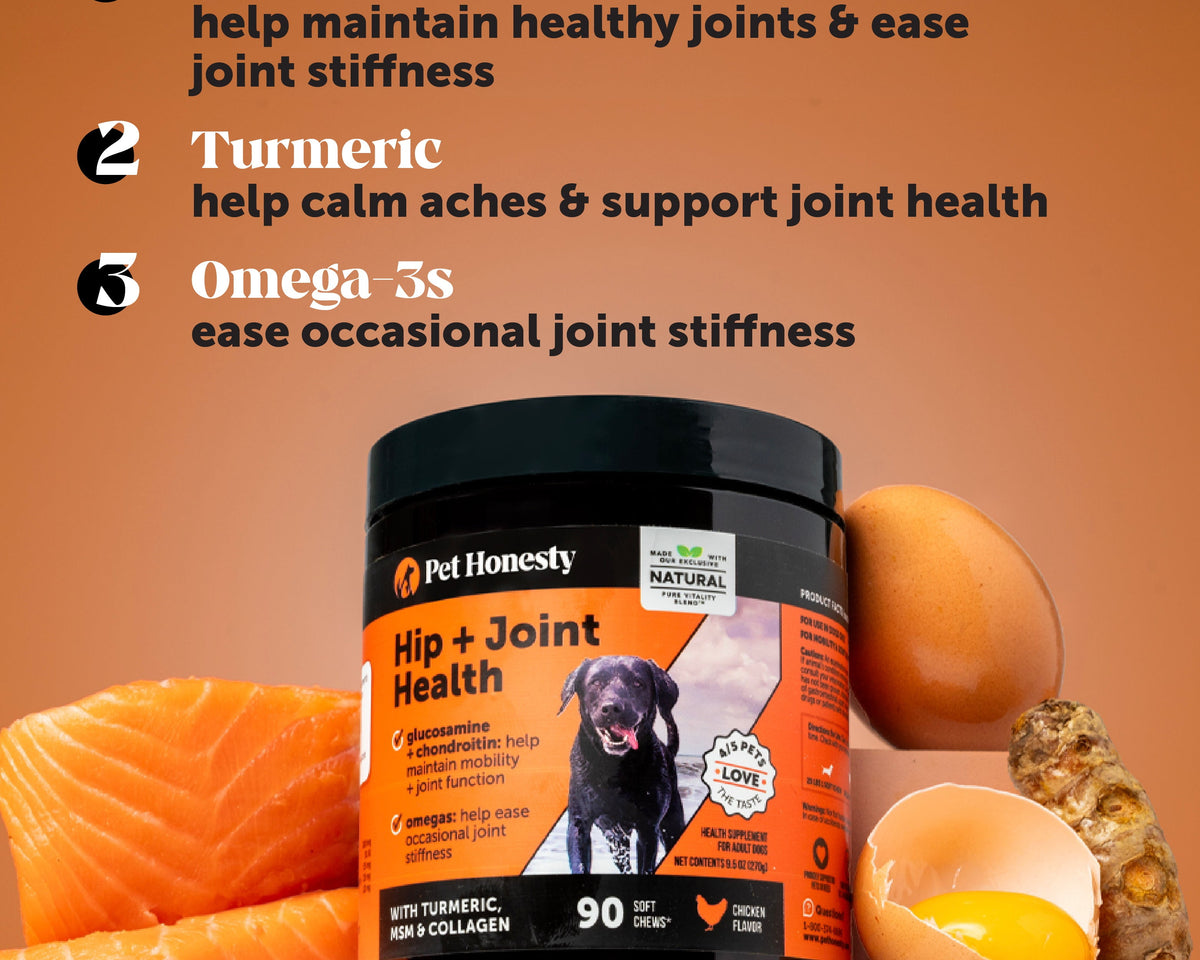 Bacon-Flavored Hip & Joint Health Chews for Happy Pets