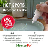 Hot Spots Relief - Natural Skin Soothing Solution for Cats and Dogs, 15ml