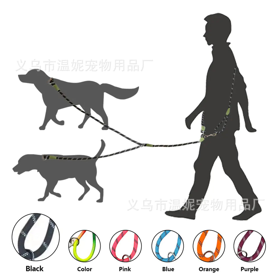 Amazon Best-Selling Reflective Nylon Dog Leash - My Pet Collective Amazon Best-Selling Reflective Nylon Dog Leash
