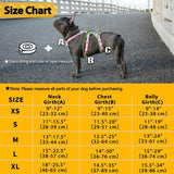 Huntboo Escape-Proof Reflective Dog Harness - Adjustable, Breathable, and Durable Vest for Small to Large Dogs - Perfect for Walking, Training, and Running