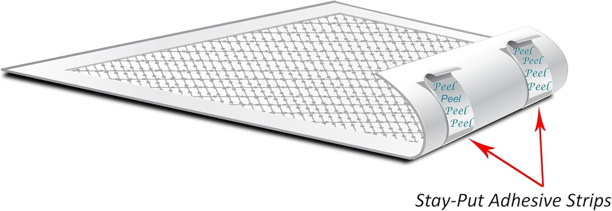 Extra Large Super Absorbent Pet Carrier Travel Pads - 2 Pack (24" x 35") for Ultimate Protection