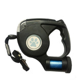 LED Retractable Dog Leash - My Pet Collective LED Retractable Dog Leash
